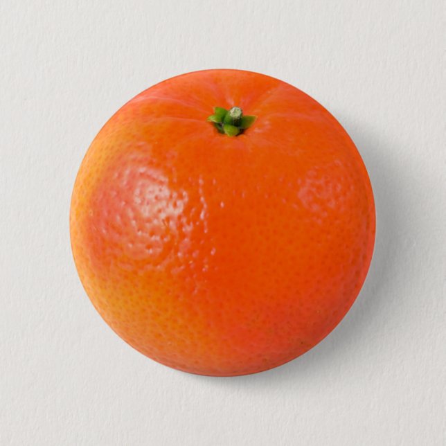 Badge Rond 5 Cm Orange (Devant)