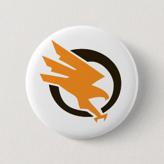 Badge Rond 5 Cm OrangeOpsButton