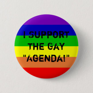 Badge Rond 5 Cm Ordre du jour gai
