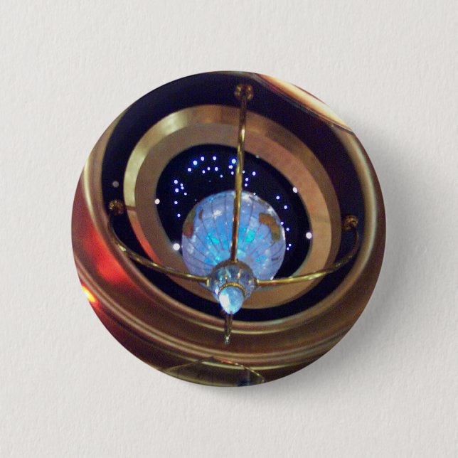 Badge Rond 5 Cm Oreillette de l'Oosterdam (Devant)