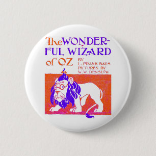 Badge Rond 5 Cm Original de magicien d'Oz