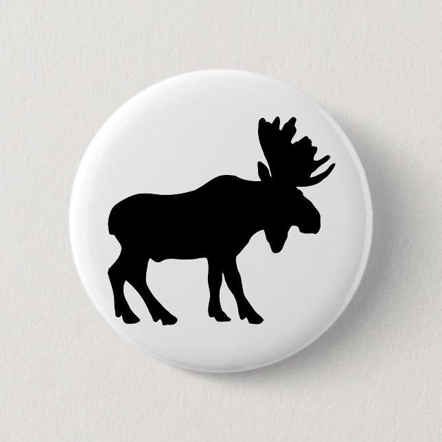 Badge Rond 5 Cm Orignaux (Devant)