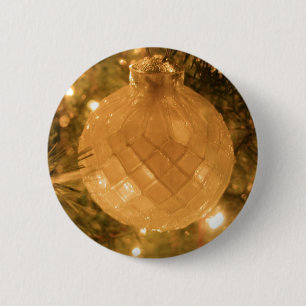 Badge Rond 5 Cm Ornement de Noël