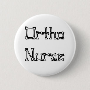 Badge Rond 5 Cm Ortho Nurse