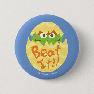 Badge Rond 5 Cm Oscar de Pâques