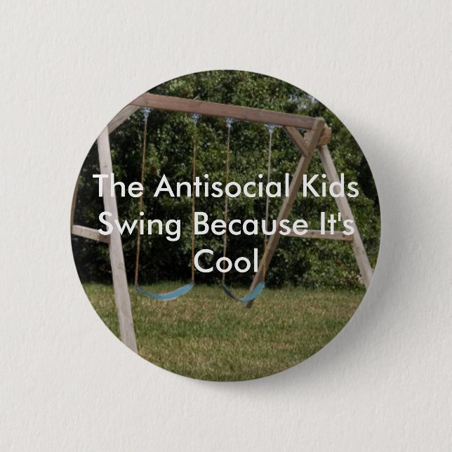 Badge Rond 5 Cm Oscillation d'enfants (Devant)