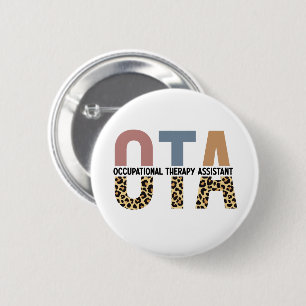 Badge Rond 5 Cm OTA Offres d'aide en ergothérapie