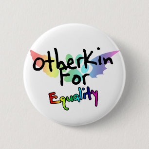 Badge Rond 5 Cm Otherkin pour le bouton d'égalité