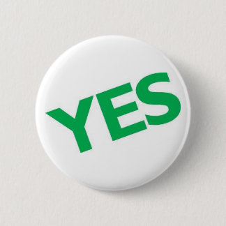 Badge Rond 5 Cm Oui