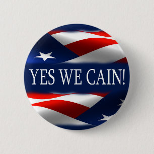 Badge Rond 5 Cm Oui nous Caïn !