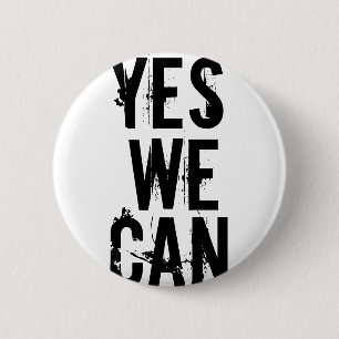 Badge Rond 5 Cm OUI NOUS POUVONS nous boutonner