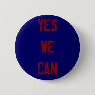 Badge Rond 5 Cm OUI NOUS POUVONS nous boutonner