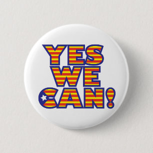 Badge Rond 5 Cm oui--pouvez-def