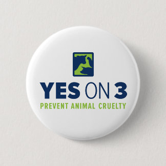 Badge Rond 5 Cm Oui sur 3 ! Bouton