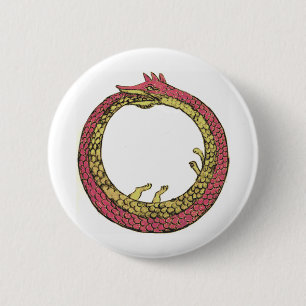 Badge Rond 5 Cm Ouroboros