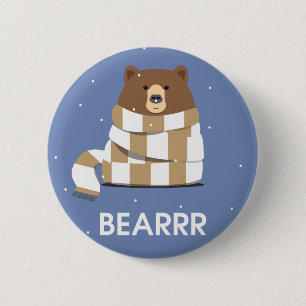 BADGE ROND 5 CM OURS
