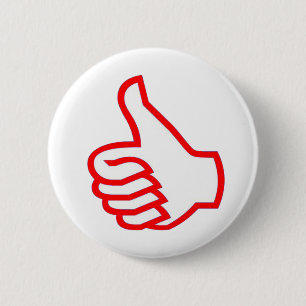 Badge Rond 5 Cm Outils DE MOTIVATION de chef :  THUMBSUP