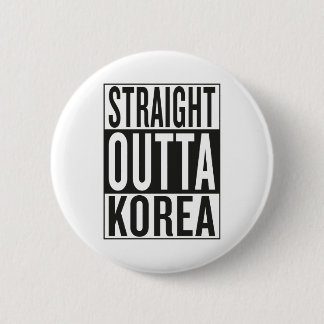 Badge Rond 5 Cm outta droit Corée