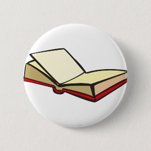 Badge Rond 5 Cm Ouvrez le livre