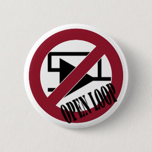 Badge Rond 5 Cm Ouvrir la boucle