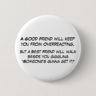 Badge Rond 5 Cm Overeacting