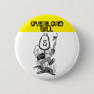 Badge Rond 5 Cm Overlord Bill Gates