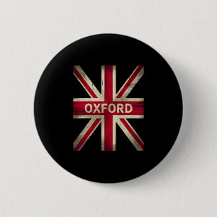 Badge Rond 5 Cm Oxford Angleterre Grande-Bretagne Royaume-Uni Hist