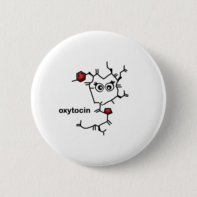 Badge Rond 5 Cm Oxytocine (Devant)