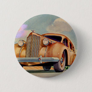Badge Rond 5 Cm Packard 1939 8 superbes