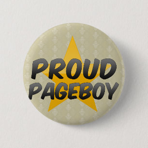 Badge Rond 5 Cm Pageboy fier