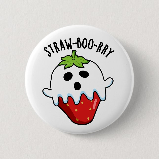 Badge Rond 5 Cm Paillette de fraises à fond (Devant)