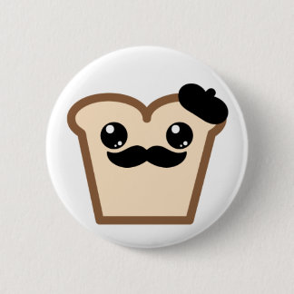 Badge Rond 5 Cm pain grillé français