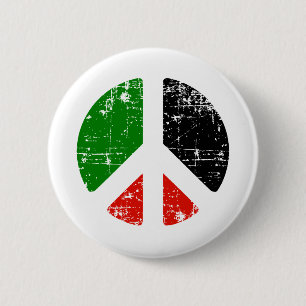 Badge Rond 5 Cm Paix