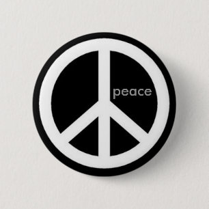 Badge Rond 5 Cm paix