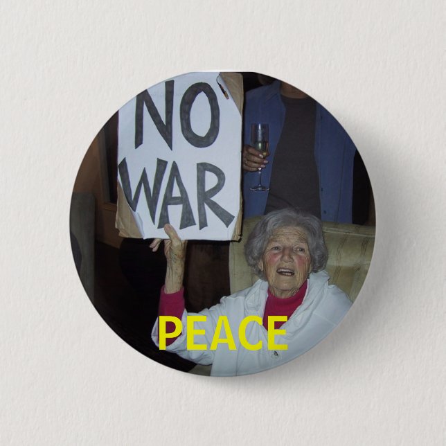BADGE ROND 5 CM PAIX (Devant)