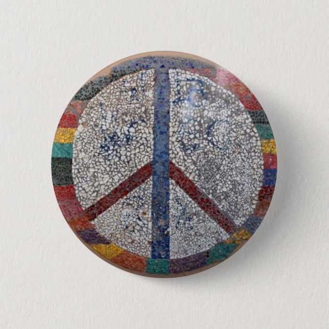 BADGE ROND 5 CM PAIX (Devant)