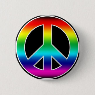 Badge Rond 5 Cm paix