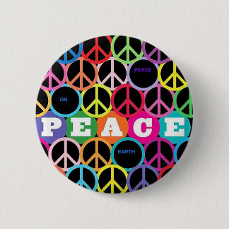 Badge Rond 5 Cm paix
