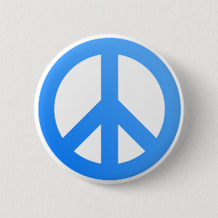 Badge Rond 5 Cm Paix !