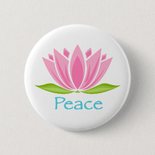 Badge Rond 5 Cm Paix