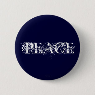 Badge Rond 5 Cm Paix
