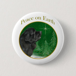 Badge Rond 5 Cm Paix de Terre-Neuve
