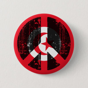 Badge Rond 5 Cm Paix en Tunisie