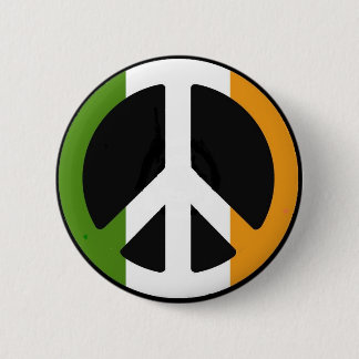 Badge Rond 5 Cm Paix irlandaise