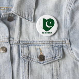 Badge Rond 5 Cm Pakistan