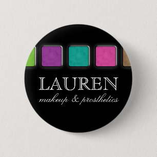 Badge Rond 5 Cm Palette nommée de broche de bouton d'étiquette d