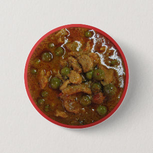 Badge Rond 5 Cm Panang Thai Curry [พ ะ แ น ง] ... Thaïlande