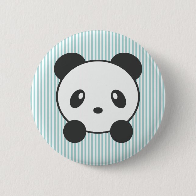 Badge Rond 5 Cm Panda (Devant)