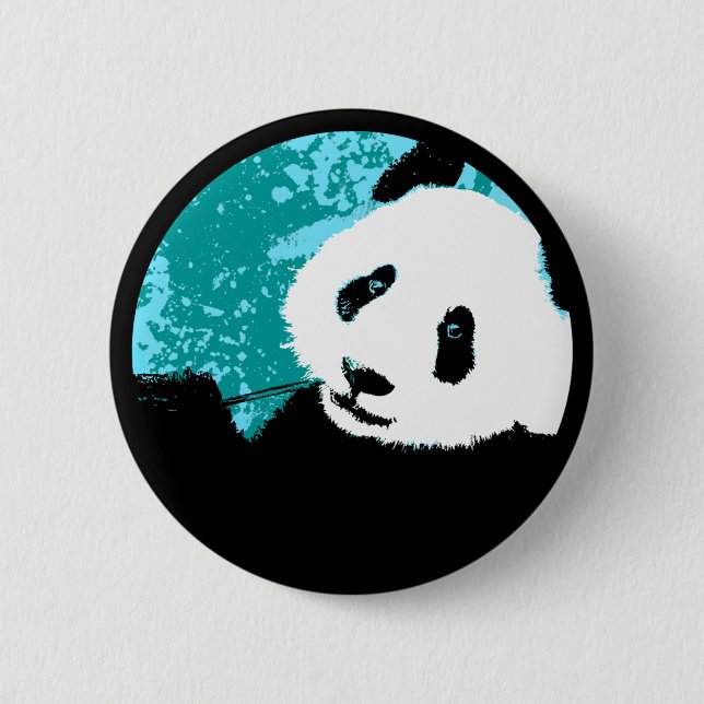 Badge Rond 5 Cm panda (Devant)