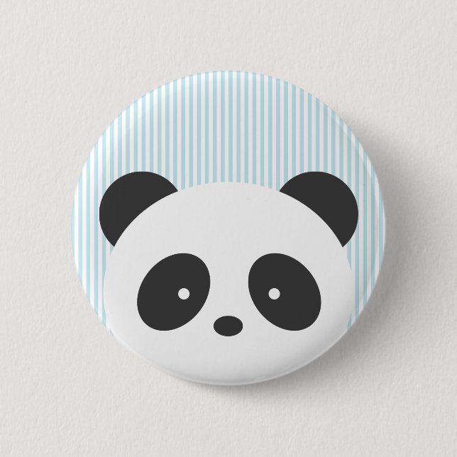 Badge Rond 5 Cm Panda (Devant)